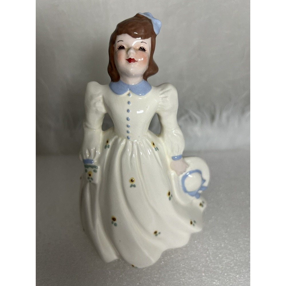Florence Ceramics "Sally” Bud Vase, Figurine Pasadena, Excellent Cond